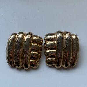 Paolo Gucci vintage clip on earrings